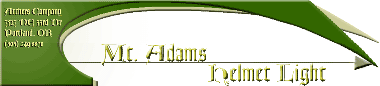 Archers Company Design and Engineering, Pattern Making, Molding, Vinyl Coatings, Helmet Light and Custom Manufacturing
